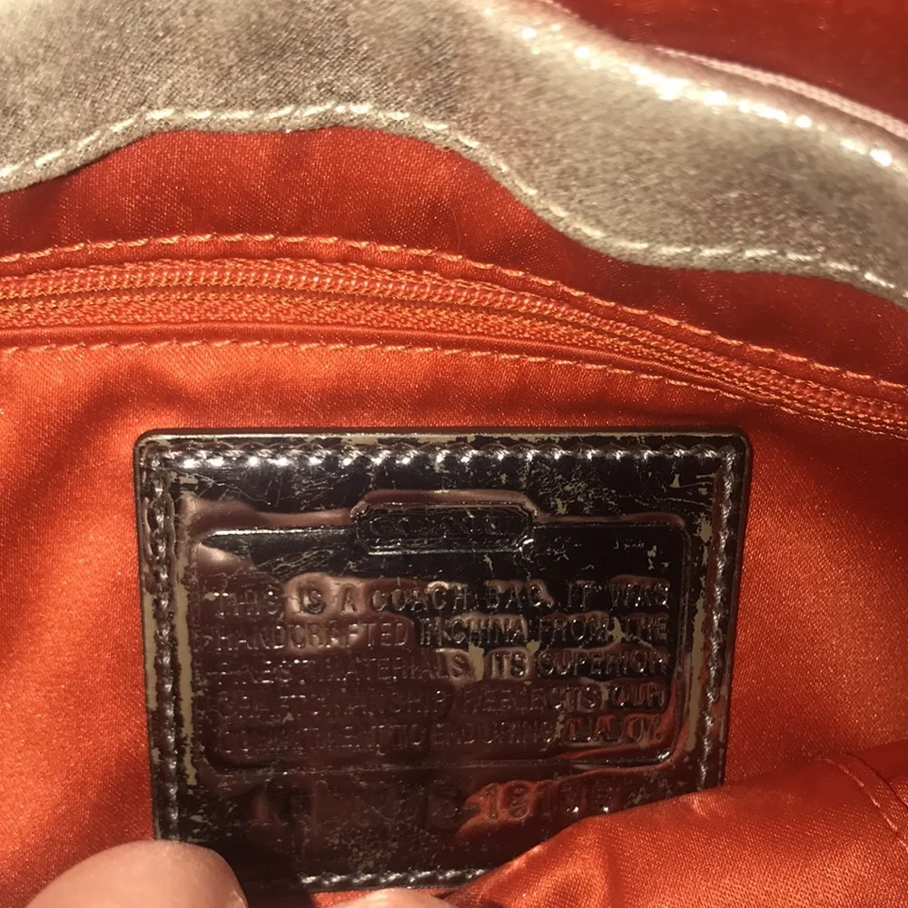 AUTHENTIC “COACH POPPY GLAM” PURSE - Picture 7 of 15